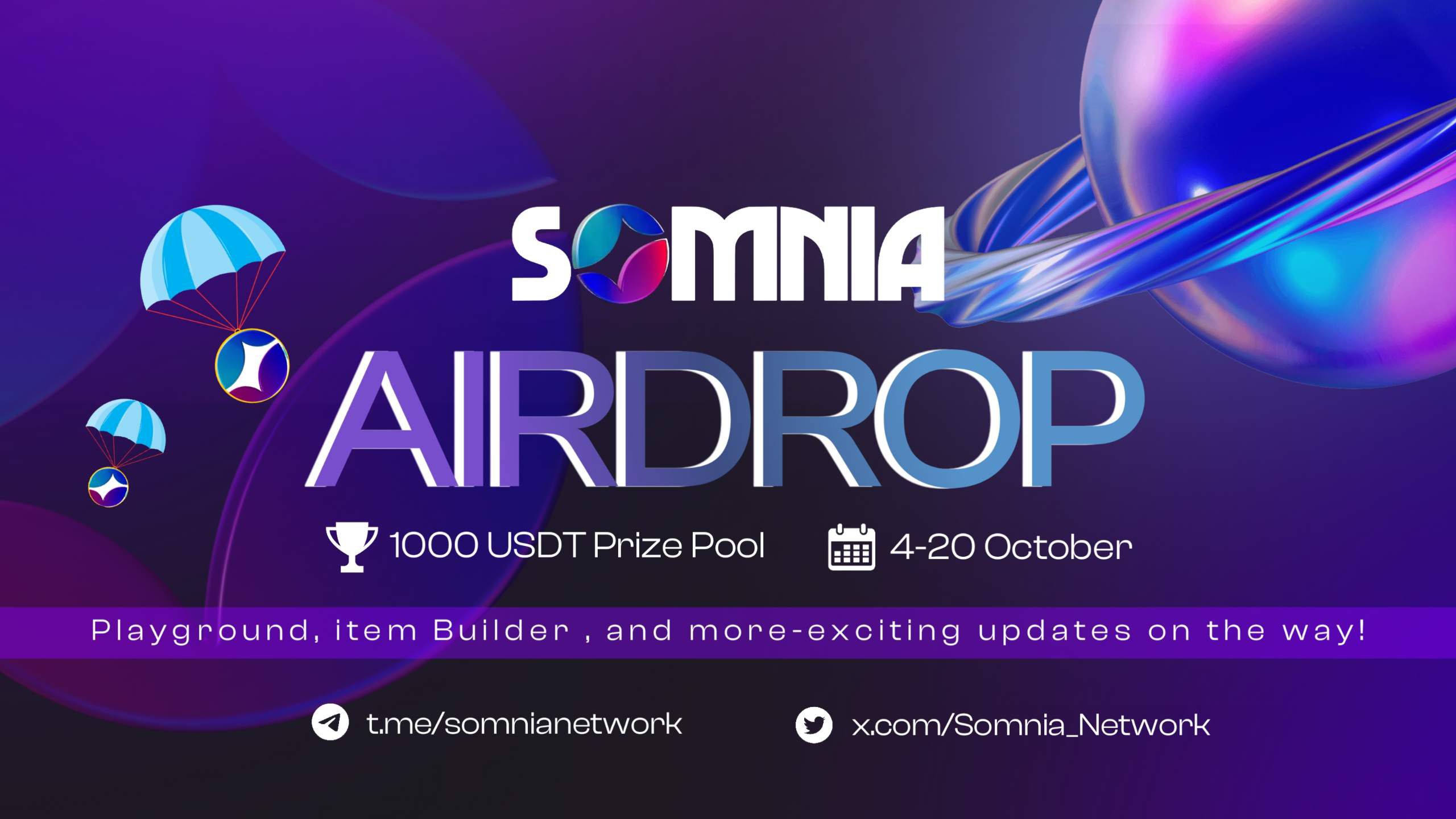 Somnia Network Airdrop