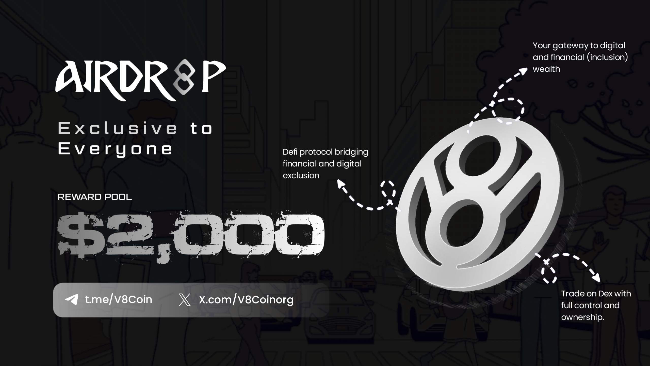 V8Coin Airdrop